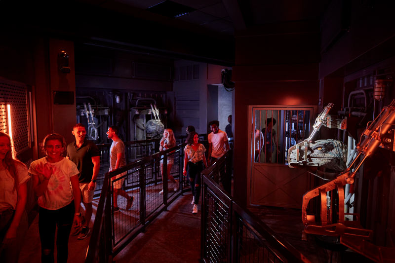 Queue Lines at VelociCoaster